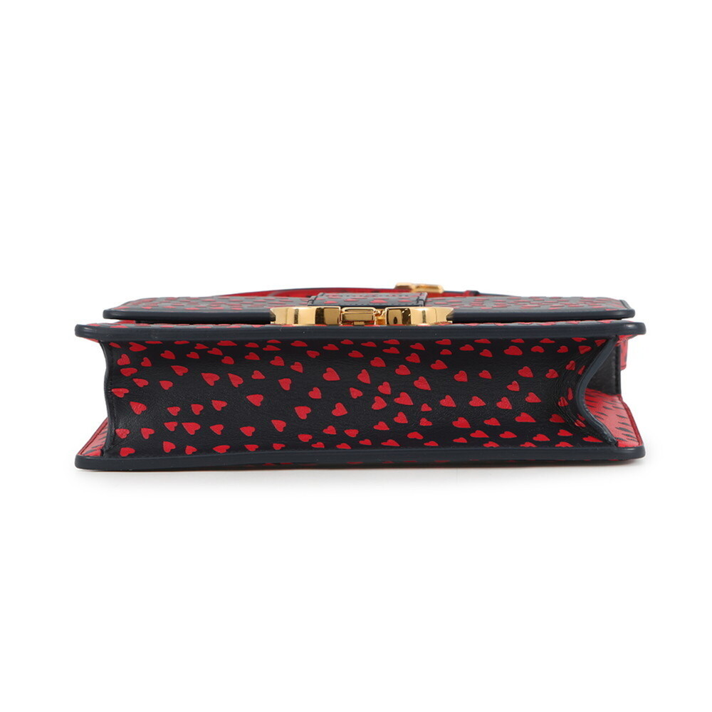 CHRISTIAN DIOR Red Heart Shoulder Bag - Picture 3 of 14